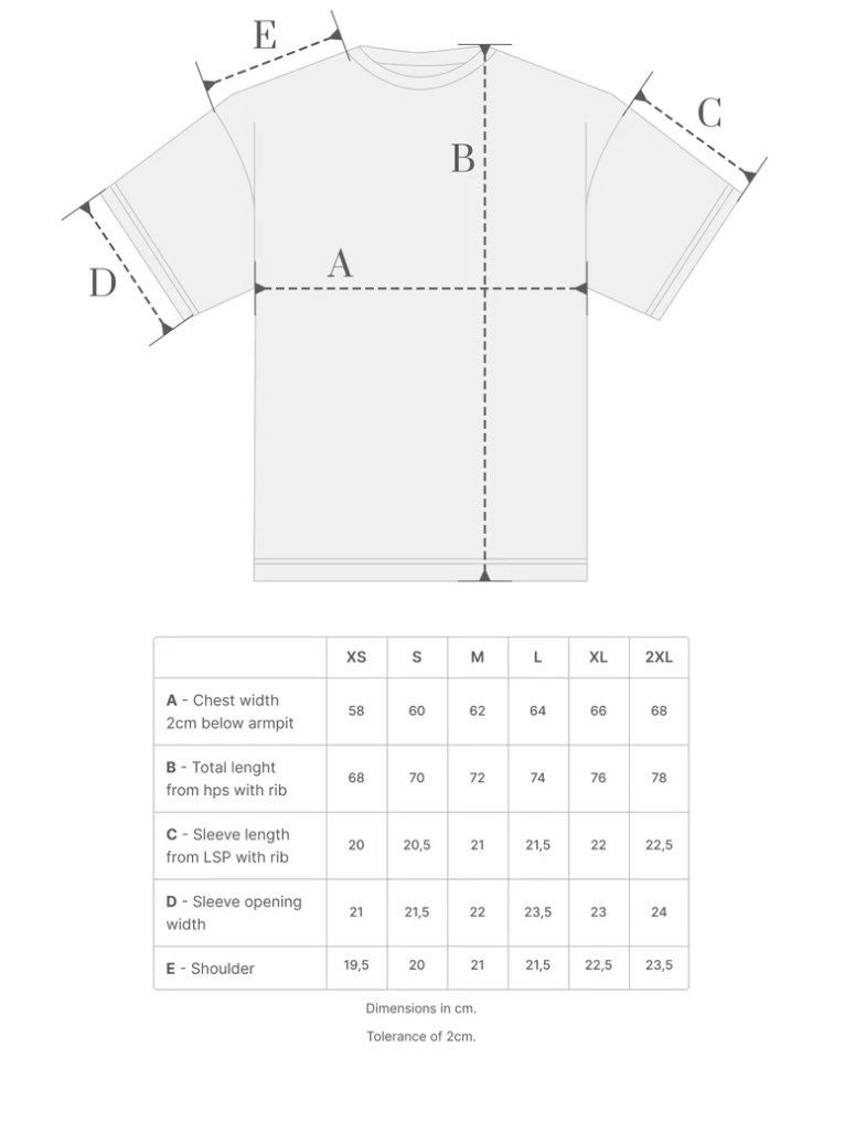 The Marionette Boxy Oversized heavyweight Tee