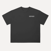 NINECROWNS The Code Black T-Shirt Men&#39;s - Heavyweight Premium Cotton | Dark Streetwear