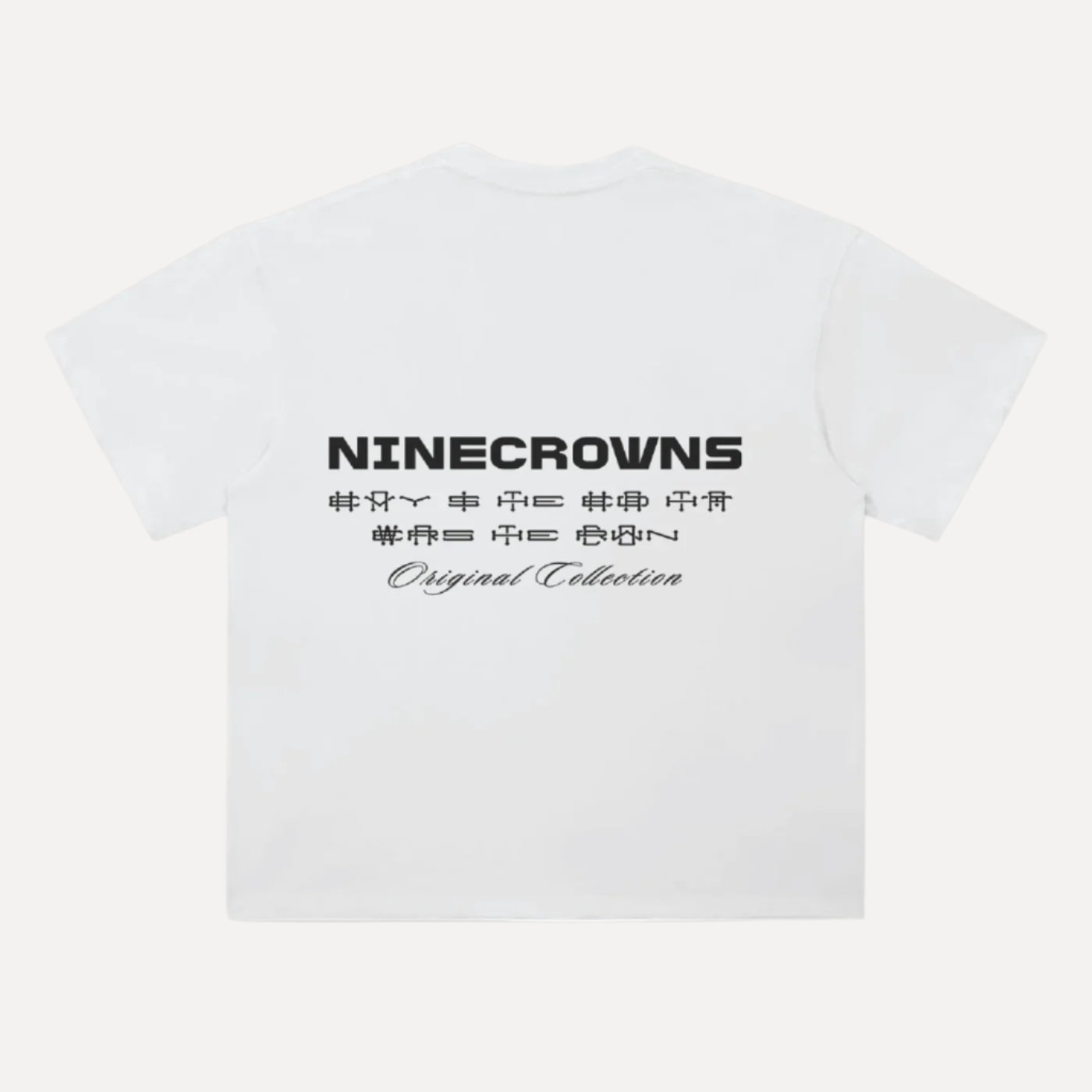 NINECROWNS The Code Men&#39;s T-Shirt - Heavyweight Premium Cotton | Luxury Streetwear
