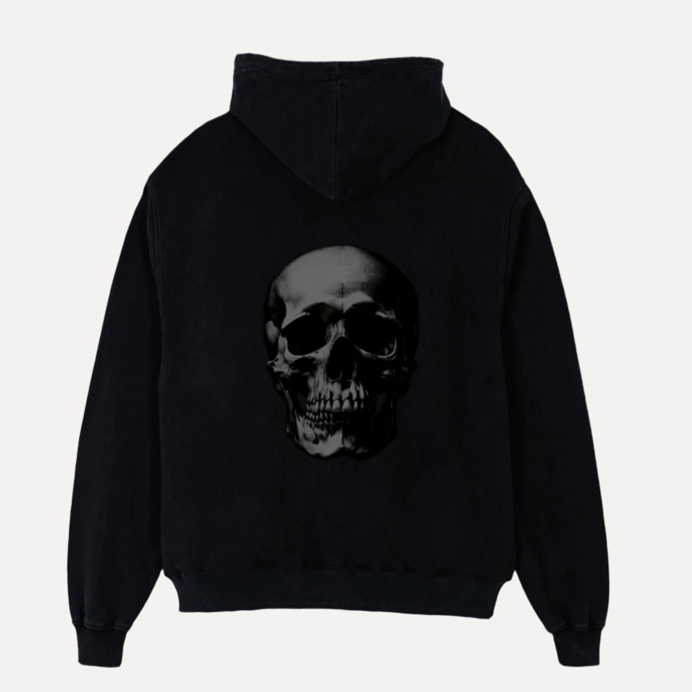 Keeper of Secrets Skull Hoodie - NINECROWNS Premium Oversized Streetwear | Gothic Design