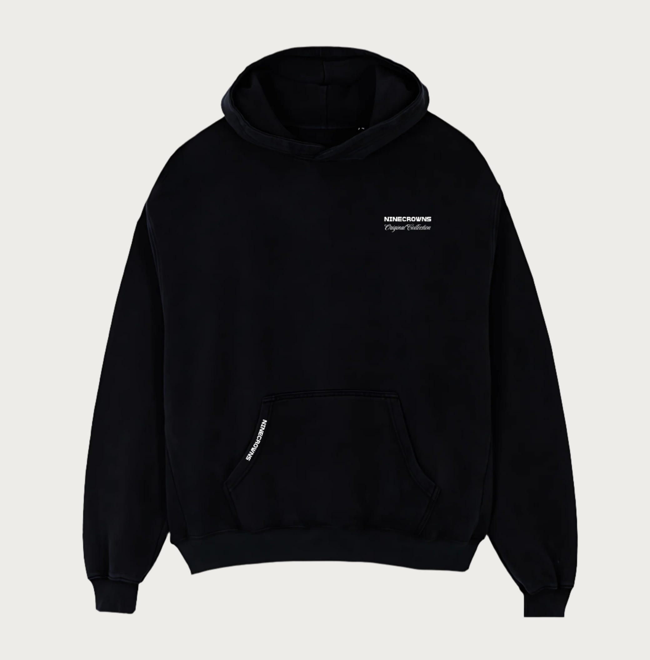Keeper of Secrets Skull Hoodie - NINECROWNS Premium Oversized Streetwear | Gothic Design