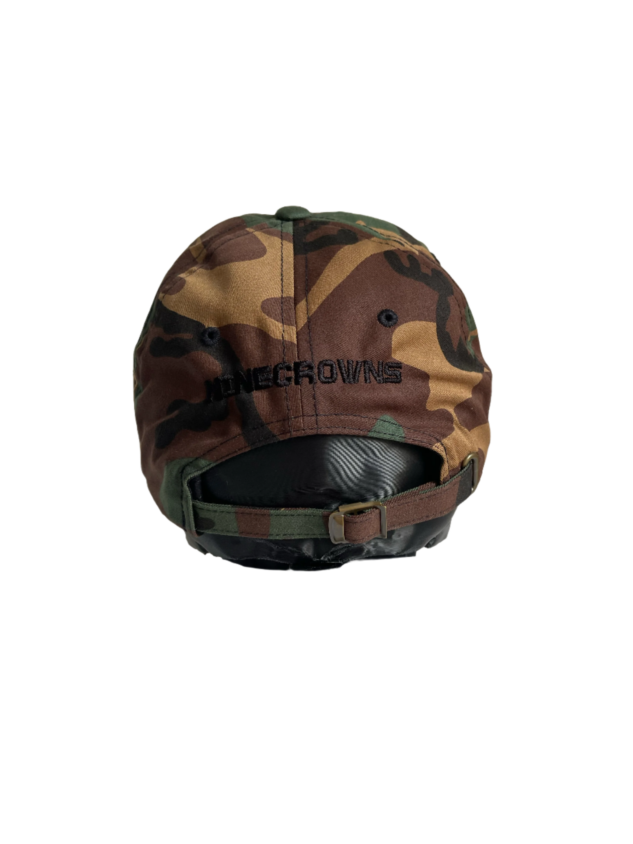 NINECROWNS SAAINT Camo Cap - Premium Streetwear Camouflage Hat | Dark Luxury Headwear