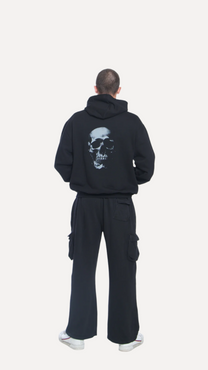 Keeper of Secrets Skull Hoodie - NINECROWNS Premium Oversized Streetwear | Gothic Design